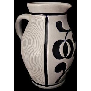 Vintage West German Folk Art Pitcher